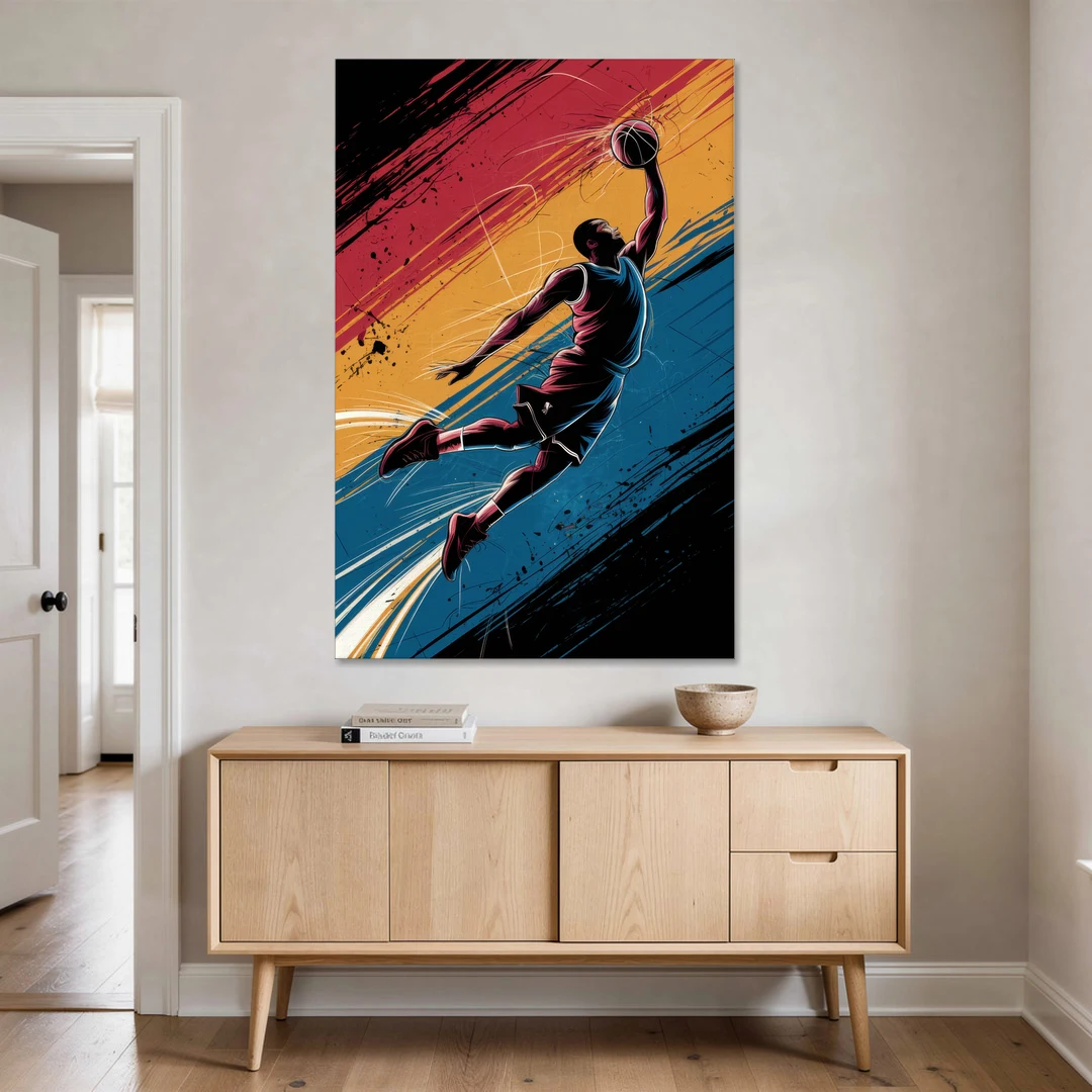 Irving Basketball Dreams - Canvas Wall Art - Coffee Table - 40x60