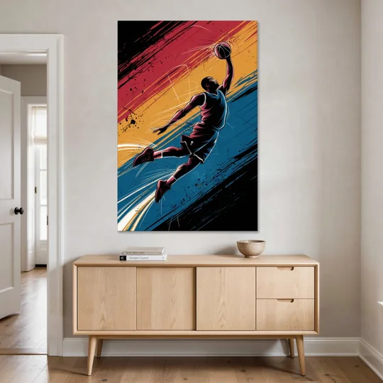 Irving Basketball Dreams - Canvas Wall Art - Coffee Table - 40x60