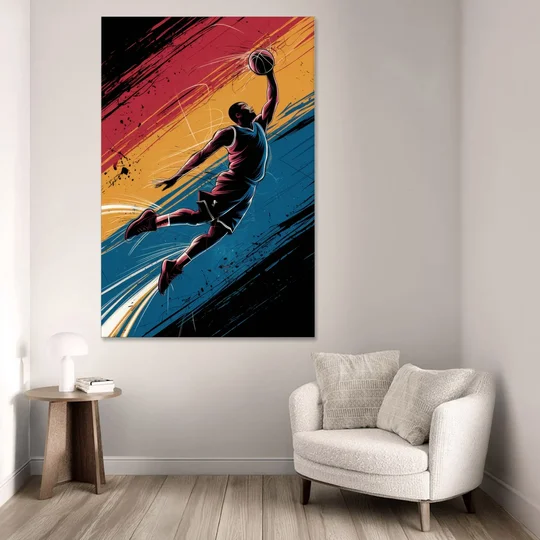 Irving Basketball Dreams - Canvas Wall Art - Sofa - 40x60