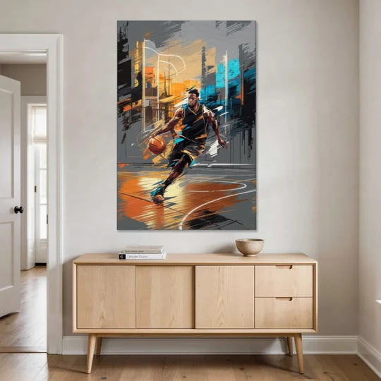 Irving Basketball Legacy - Canvas Wall Art - Coffee Table - 40x60