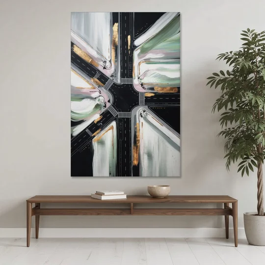 Irving Urban Streets - Canvas Wall Art - Coffee Table - 40x60