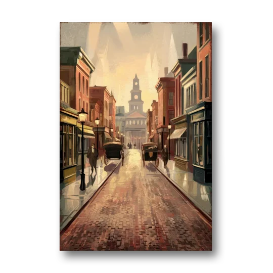 Joseph Historic Downtown - Canvas Wall Art - Front
