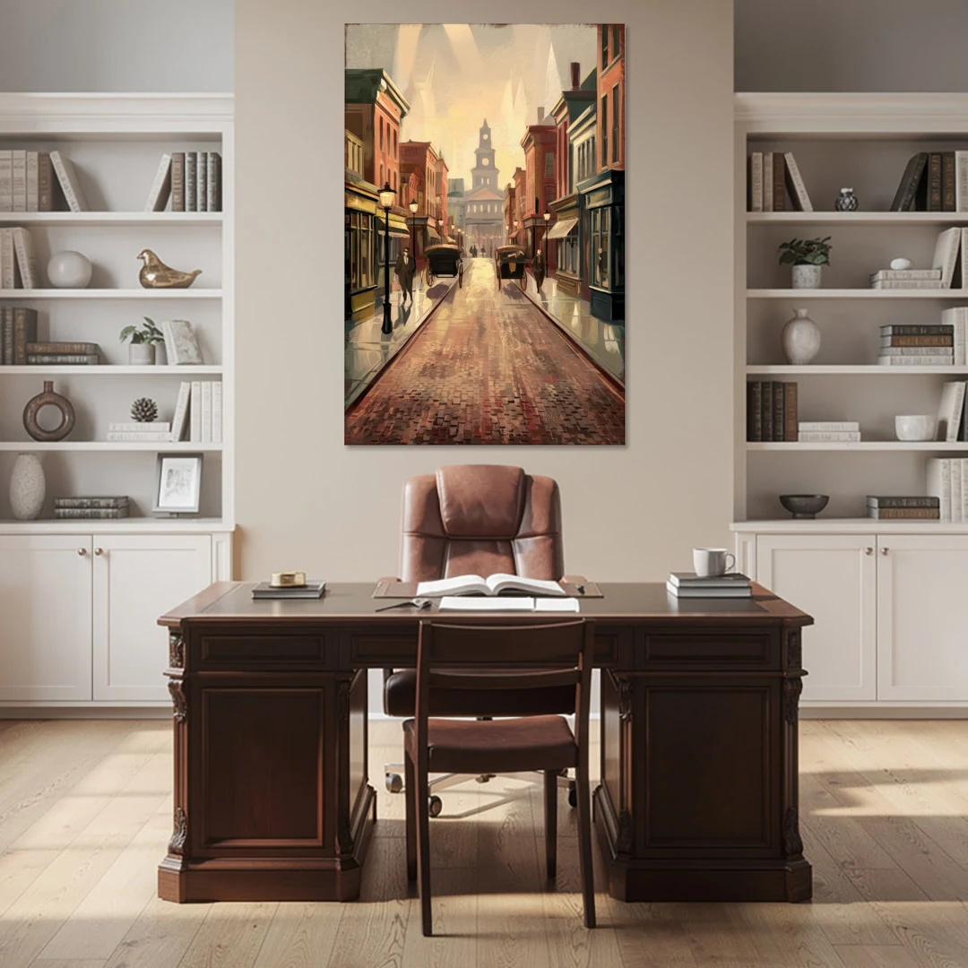 Joseph Historic Downtown - Canvas Wall Art - Office - 40x60