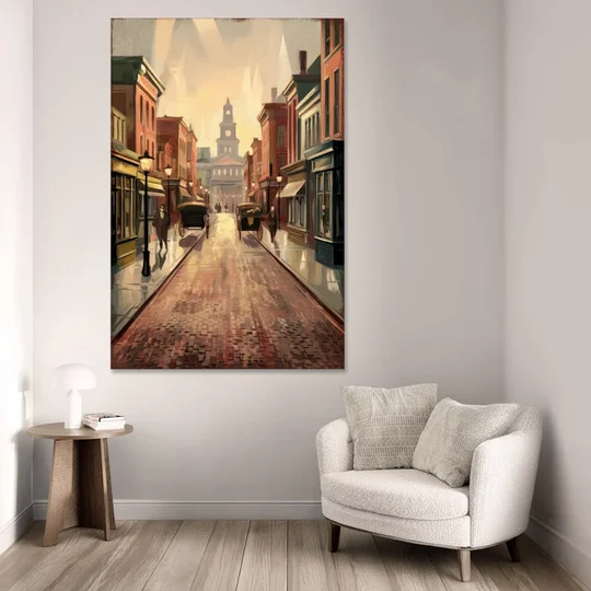 Joseph Historic Downtown - Canvas Wall Art - Sofa - 40x60