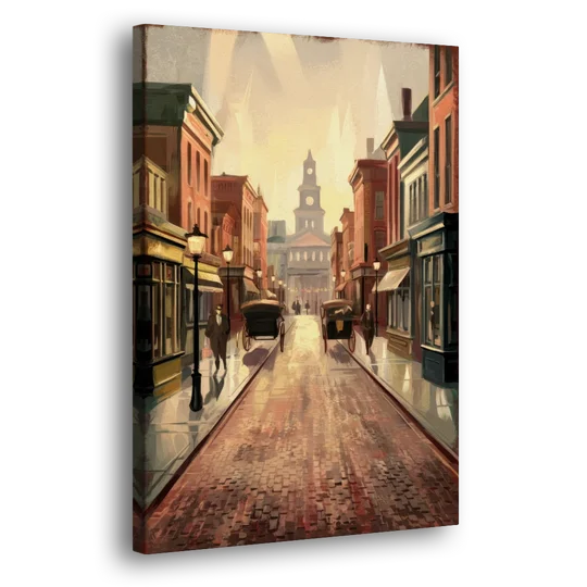 Joseph Historic Downtown - Canvas Wall Art - Side