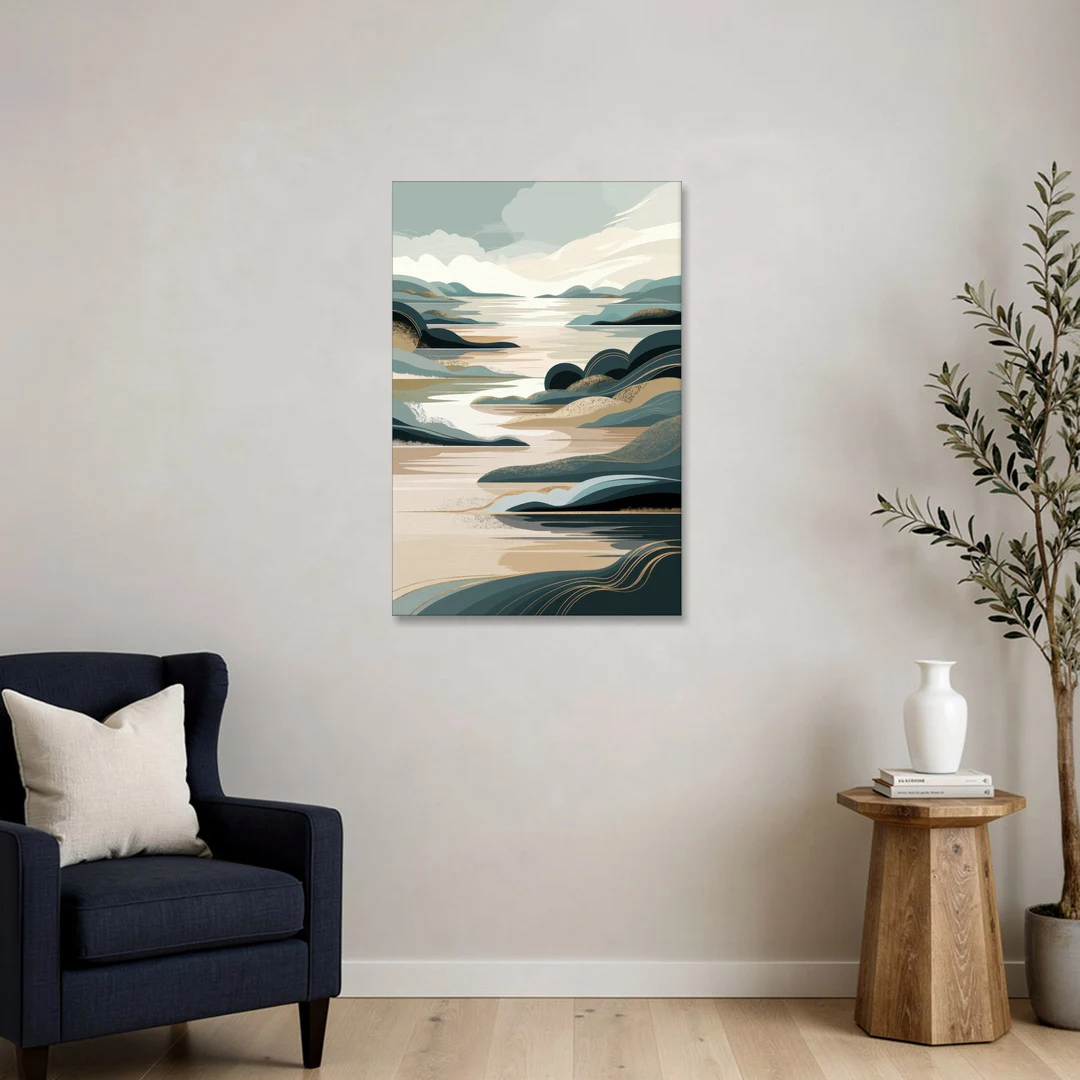 Joseph Scenic Horizon - Canvas Wall Art - Sofa - 24x36