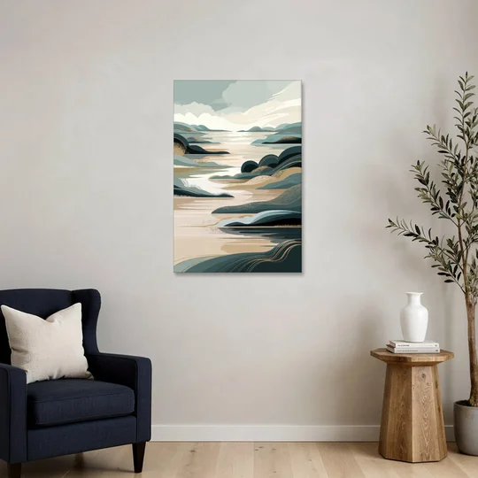 Joseph Scenic Horizon - Canvas Wall Art - Sofa - 24x36