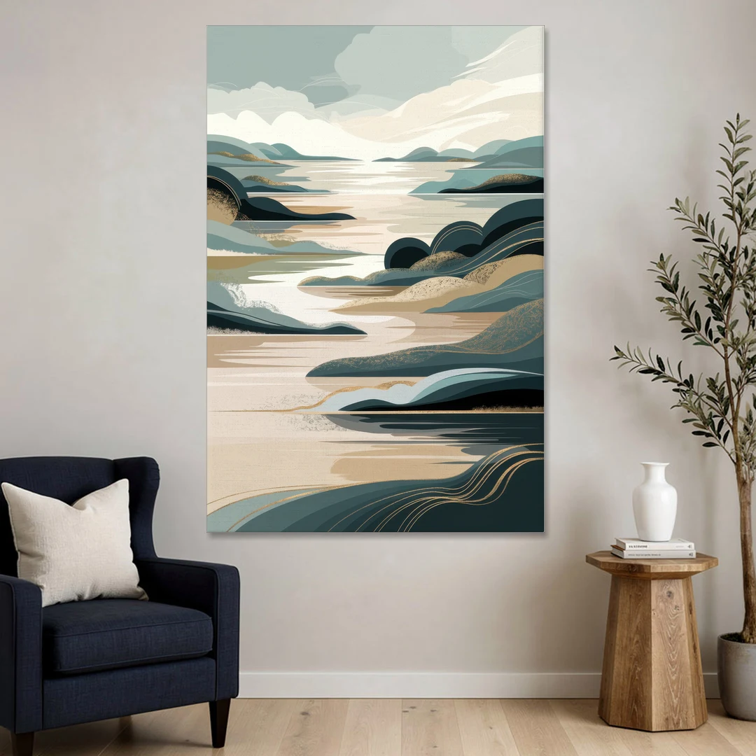 Joseph Scenic Horizon - Canvas Wall Art - Sofa - 40x60
