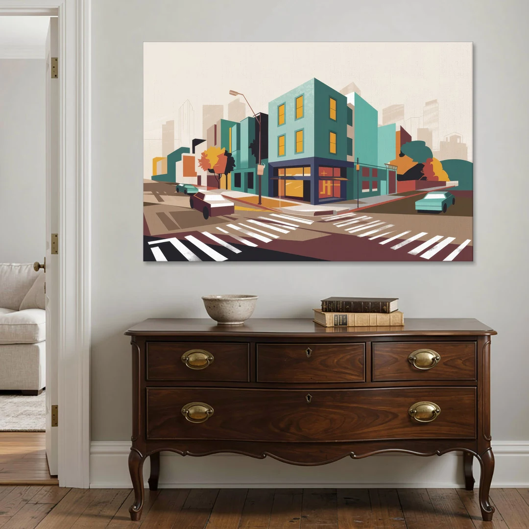 Joseph Urban Landscape - Canvas Wall Art - Coffee Table - 60x40