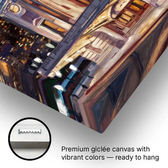Kansas City Union Station - Canvas Wall Art - Gallery Wrap Corner