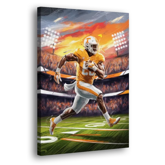 Knoxville Vols Game Day - Canvas Wall Art - Side