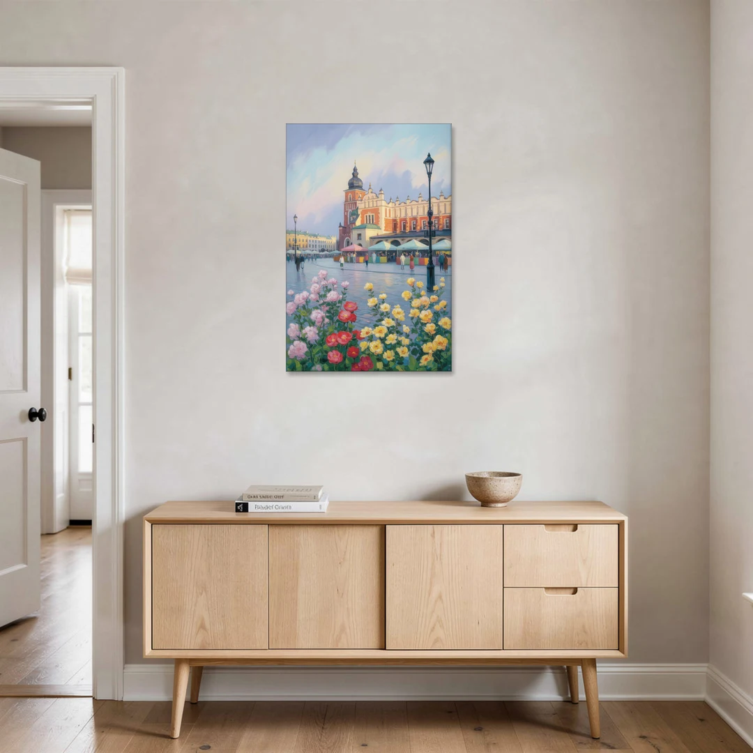 Krakow's Cloth Hall - Canvas Wall Art - Coffee Table - 24x36