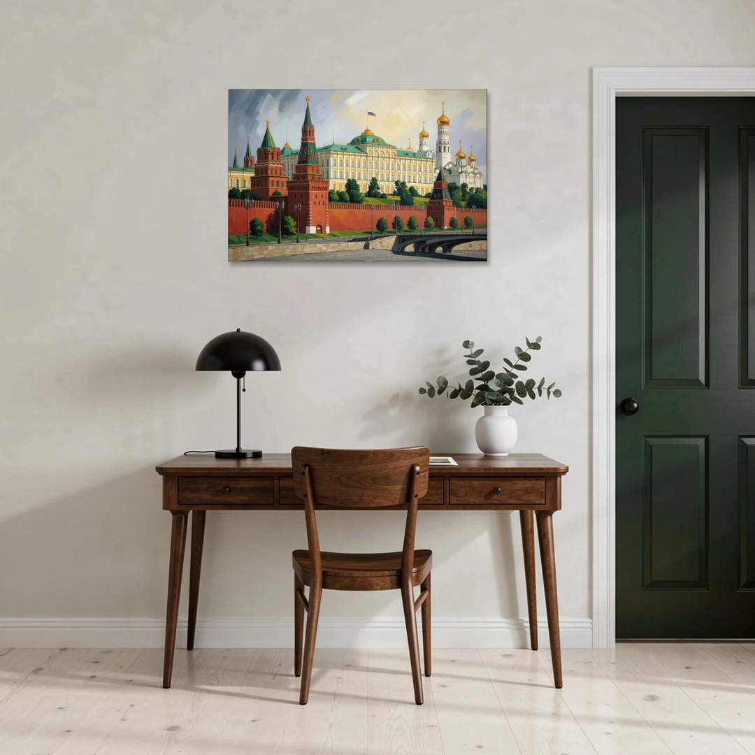 Kremlin Majesty - Canvas Wall Art - Office - 36x24