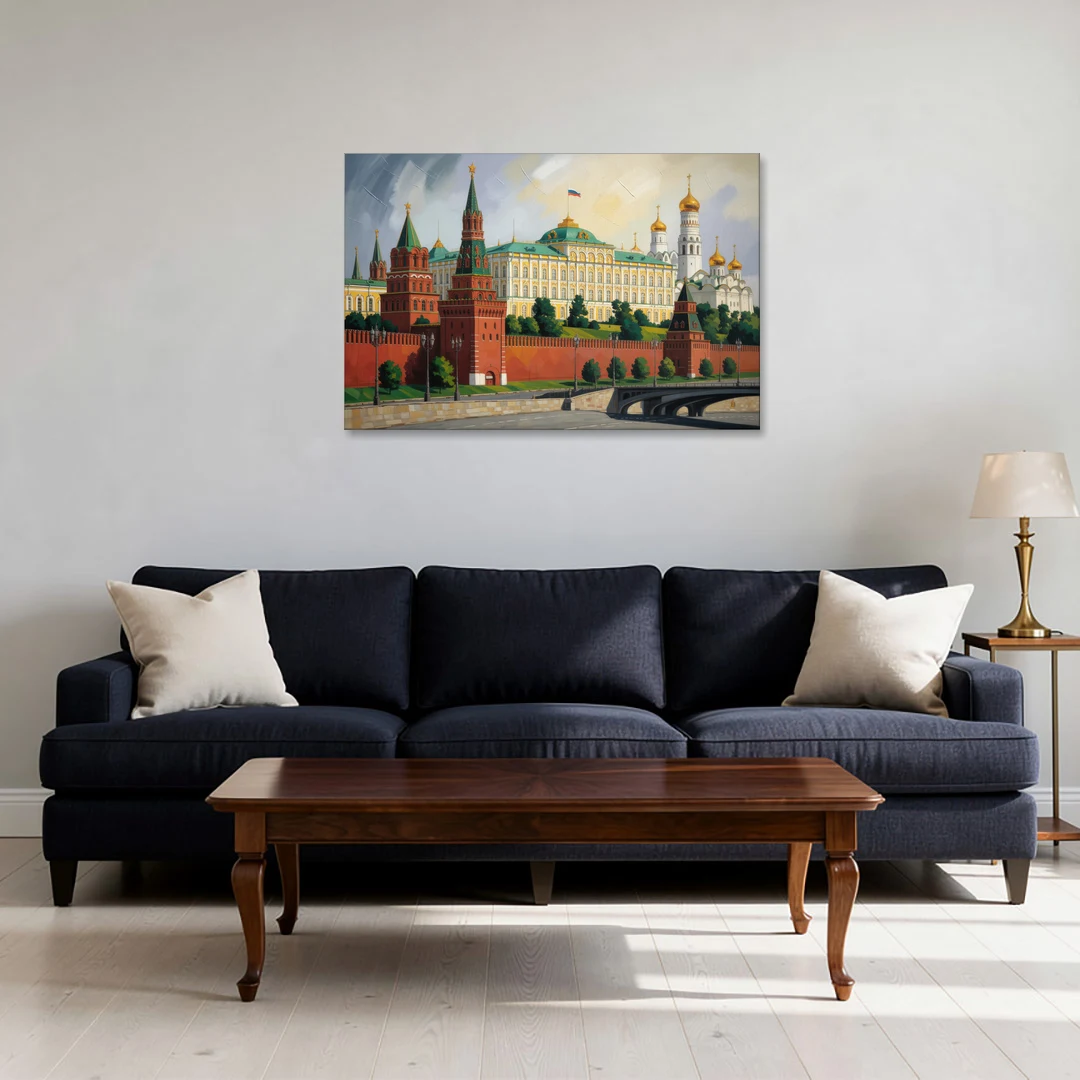 Kremlin Majesty - Canvas Wall Art - Sofa - 36x24