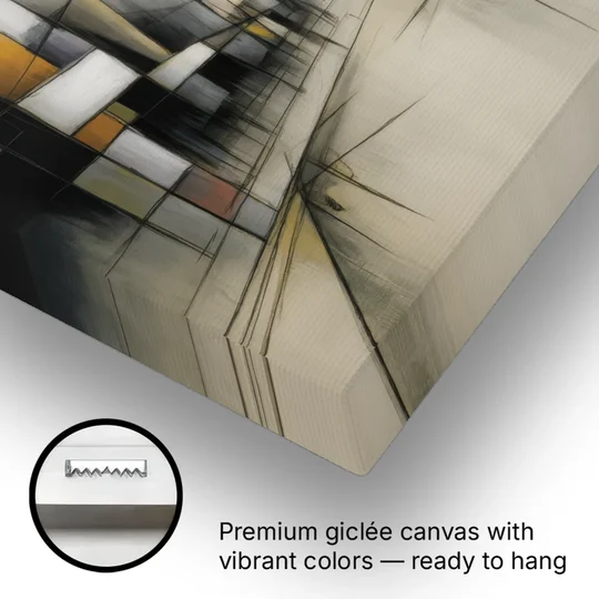 Kreuzberg Colors - Canvas Wall Art - Gallery Wrap Corner