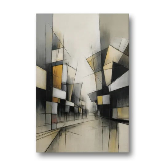 Kreuzberg Colors - Canvas Wall Art - Front