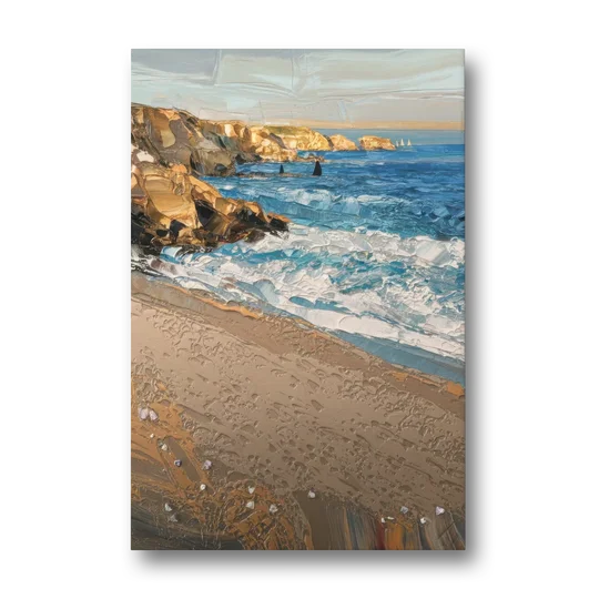 La Jolla Golden Coast - Canvas Wall Art - Front