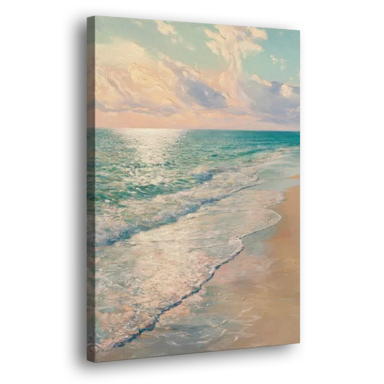 La Jolla Ocean Breeze - Canvas Wall Art - Side
