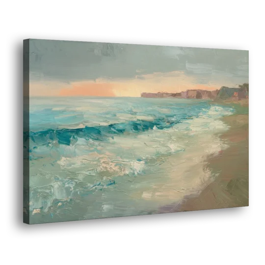 La Jolla Seaside Charm - Canvas Wall Art - Side