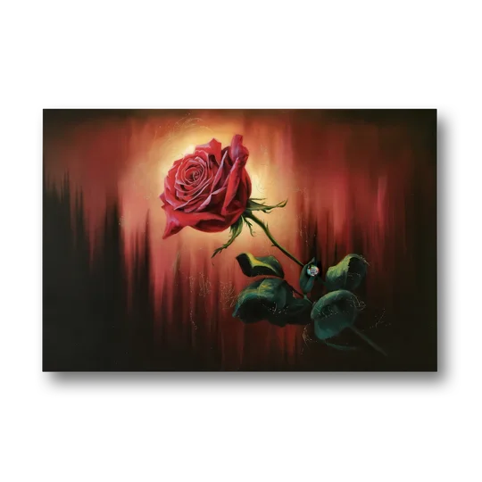 Lancaster Red Rose City Heritage - Canvas Wall Art - Front