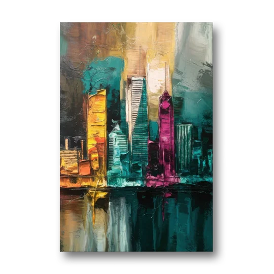 Lancaster Scenic Skyline - Canvas Wall Art - Front