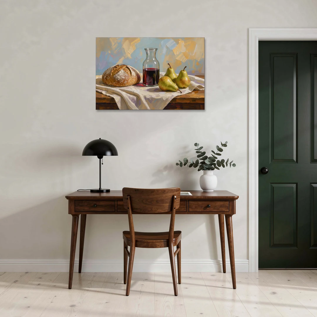 Large Wall Art for Dining Room Still Life - Canvas Wall Art - Office - 36x24