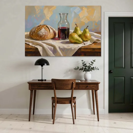 Large Wall Art for Dining Room Still Life - Canvas Wall Art - Office - 60x40