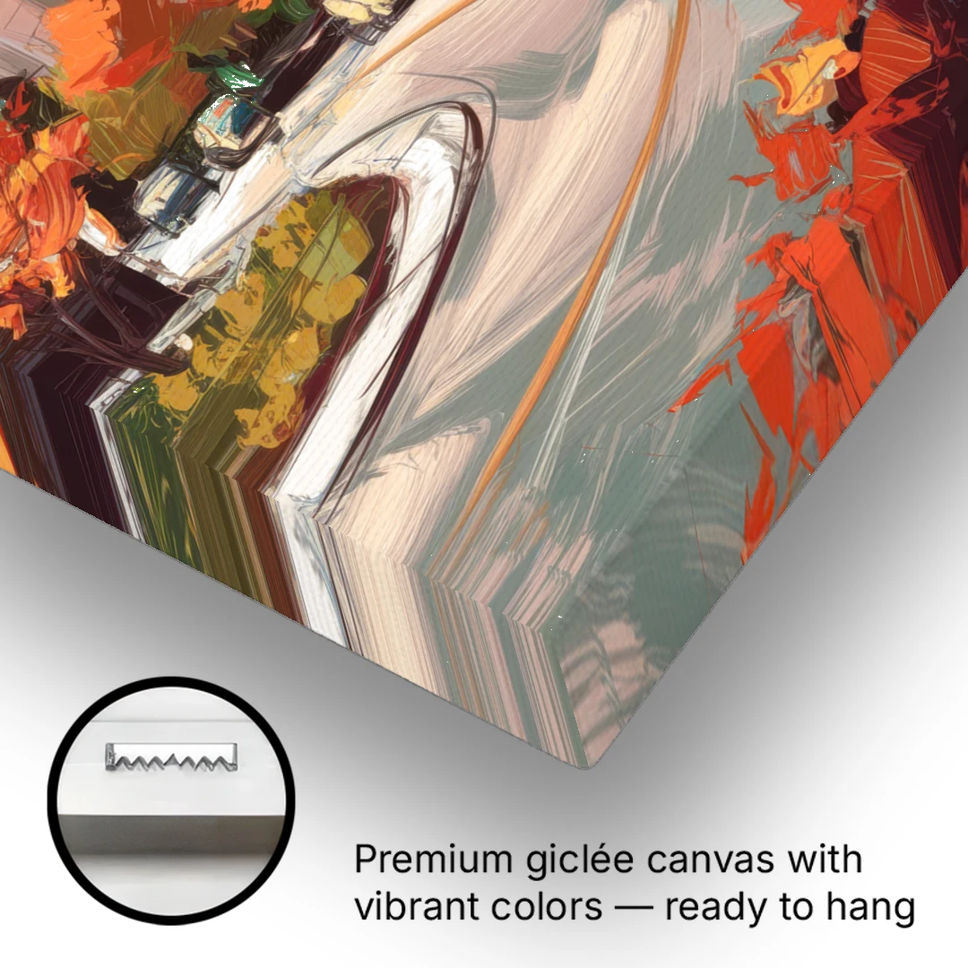 Lincoln Scenic Views - Canvas Wall Art - Gallery Wrap Corner