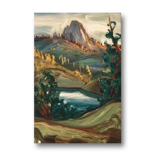Little Rock Pinnacle Mountain - Canvas Wall Art - Front
