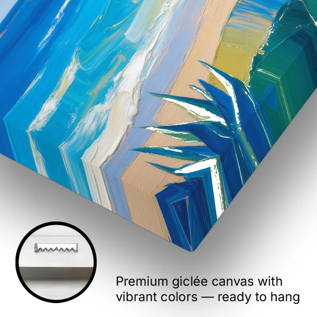 Luxury Punta Mita Bay - Canvas Wall Art - Gallery Wrap Corner