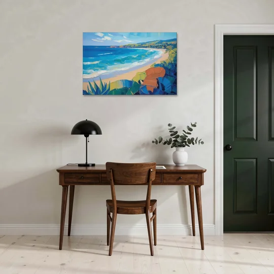 Luxury Punta Mita Bay - Canvas Wall Art - Office - 36x24