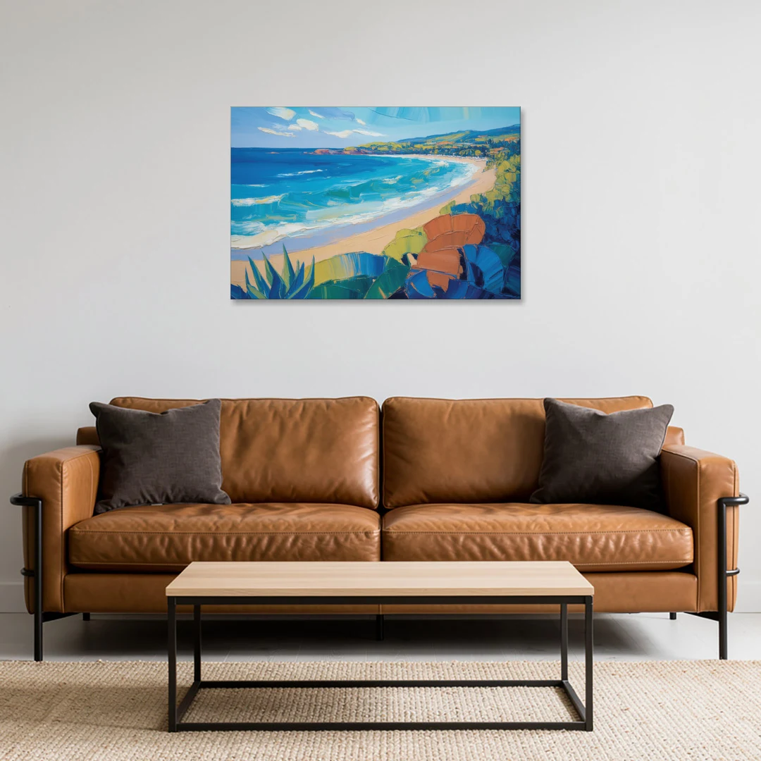Luxury Punta Mita Bay - Canvas Wall Art - Sofa - 36x24