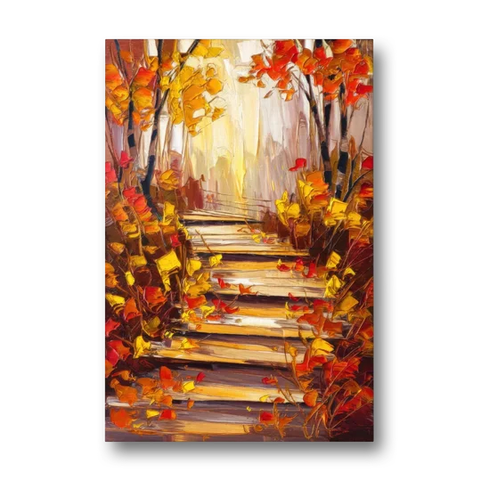 Madison Arboretum Trails - Canvas Wall Art - Front