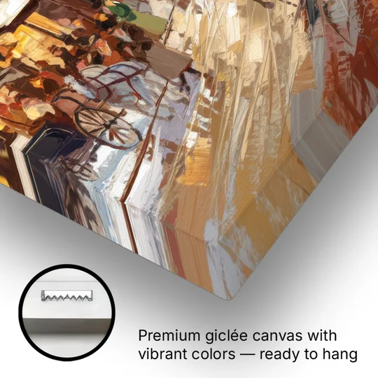 Madison Cultural Heritage - Canvas Wall Art - Gallery Wrap Corner