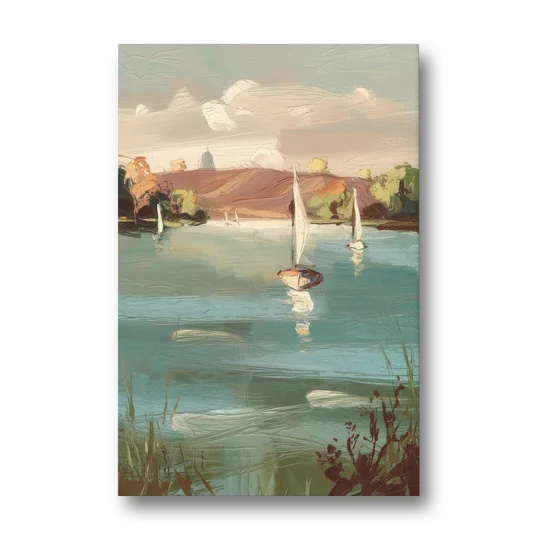 Madison Lake Mendota Serenity - Canvas Wall Art - Front