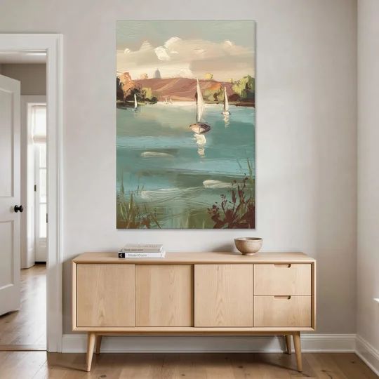 Madison Lake Mendota Serenity - Canvas Wall Art - Coffee Table - 40x60