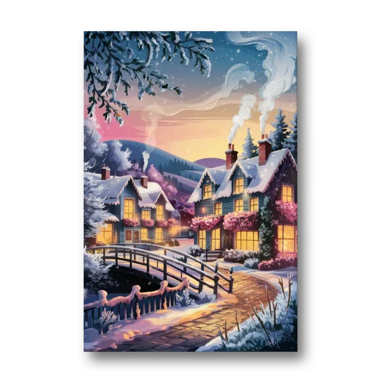 Madison Winter Wonderland - Canvas Wall Art - Front