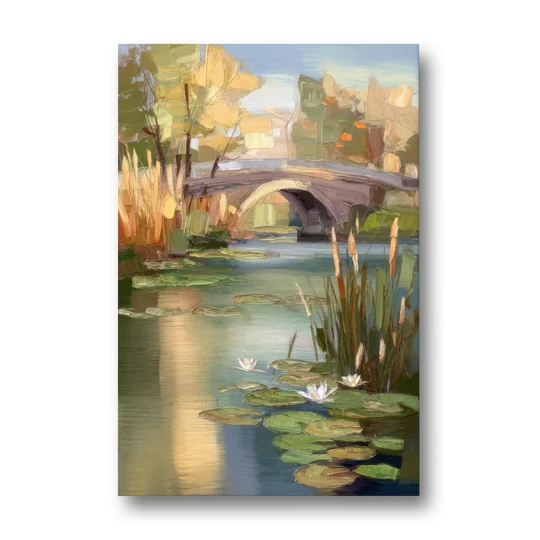 Madison Yahara River Tranquility - Canvas Wall Art - Front