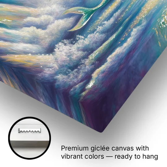 Maid of the Mist Journey - Canvas Wall Art - Gallery Wrap Corner
