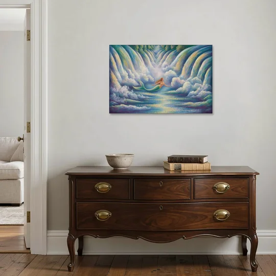 Maid of the Mist Journey - Canvas Wall Art - Coffee Table - 36x24