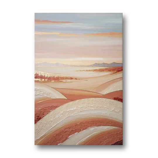 Marfa Texas Horizon - Canvas Wall Art - Front