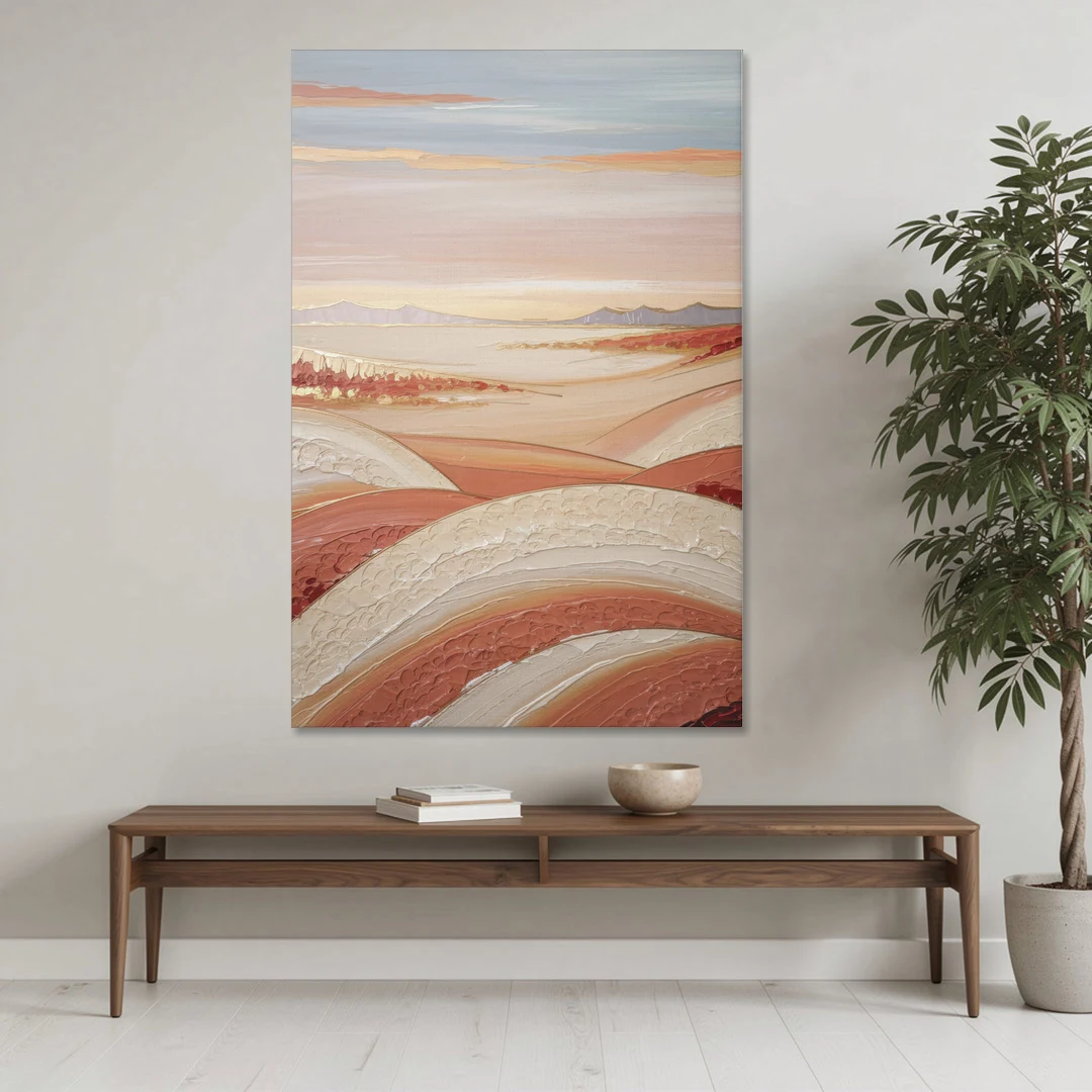 Marfa Texas Horizon - Canvas Wall Art - Coffee Table - 40x60
