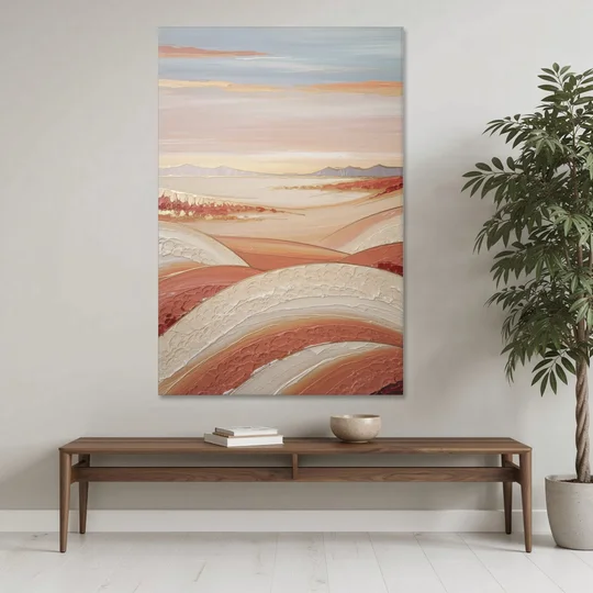 Marfa Texas Horizon - Canvas Wall Art - Coffee Table - 40x60