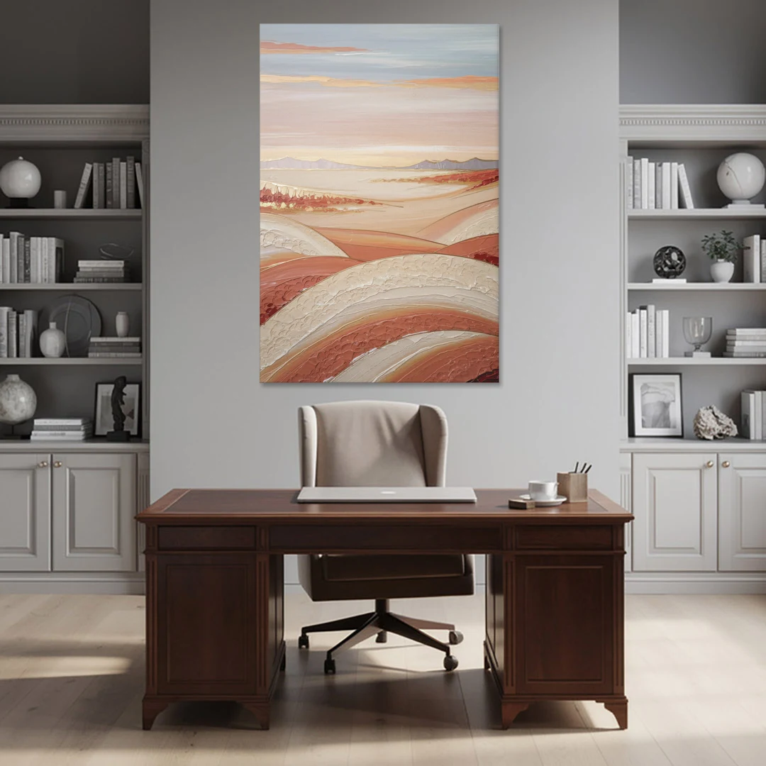 Marfa Texas Horizon - Canvas Wall Art - Office - 40x60