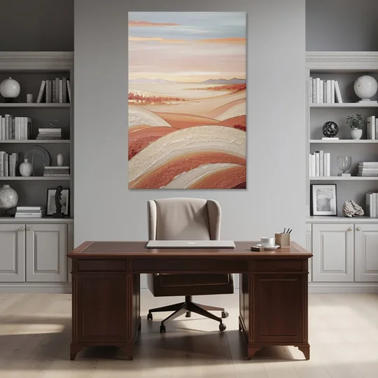 Marfa Texas Horizon - Canvas Wall Art - Office - 40x60