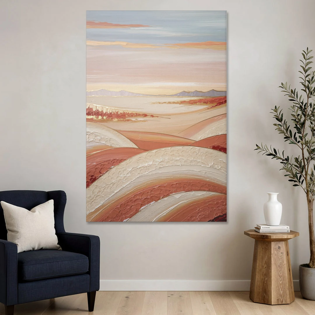 Marfa Texas Horizon - Canvas Wall Art - Sofa - 40x60