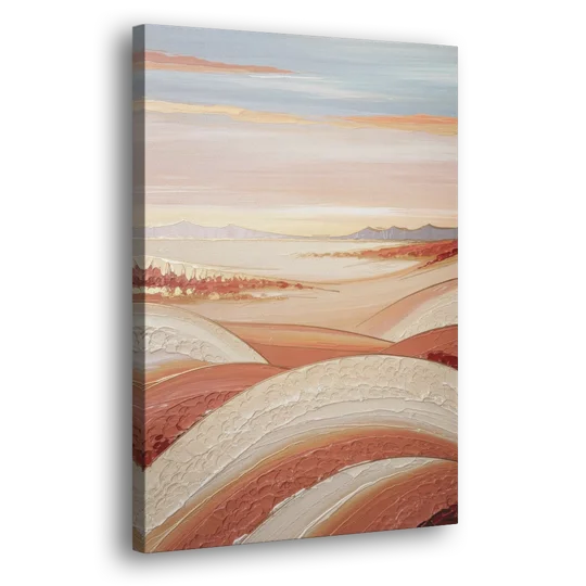 Marfa Texas Horizon - Canvas Wall Art - Side