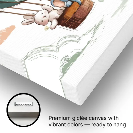 Marietta Baby Room Bliss - Canvas Wall Art - Gallery Wrap Corner