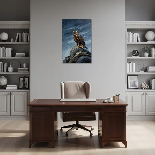 Masculine Wall Art for Office - Canvas Wall Art - Office - 24x36
