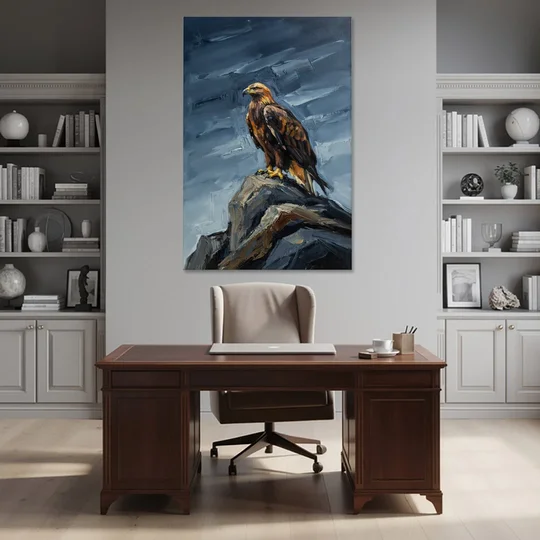 Masculine Wall Art for Office - Canvas Wall Art - Office - 40x60